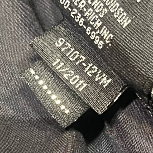 Authentic Harley Davidson Men S.W.A.T. HDMC Black Leather Jacket 3XL NWOT - Picture 6 of 14